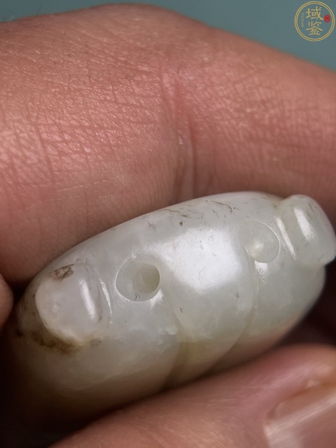 古玩玉器玉佩蟬真品鑒賞圖