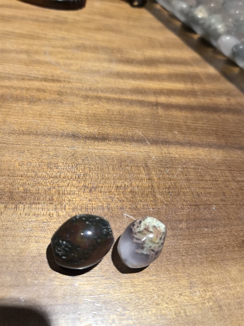 古玩玉器瑪瑙珠真品鑒賞圖