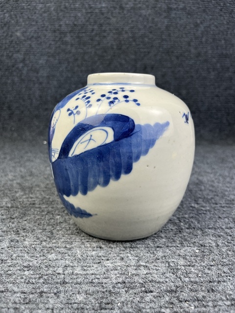 古玩陶瓷青花人物故事紋罐拍賣，當(dāng)前價(jià)格1688元