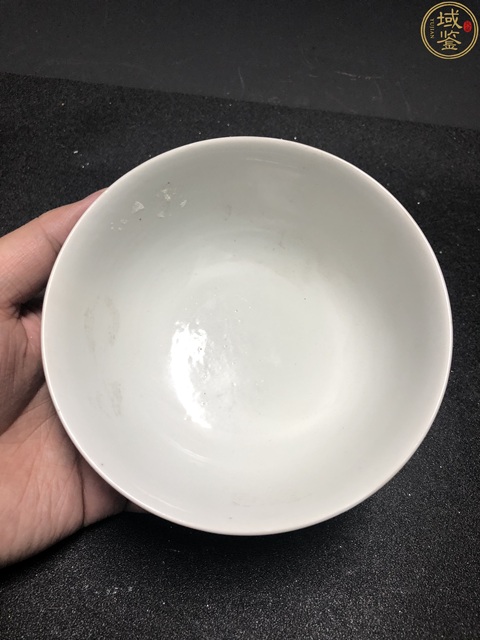 古玩陶瓷清光緒紫金釉碗真品鑒賞圖
