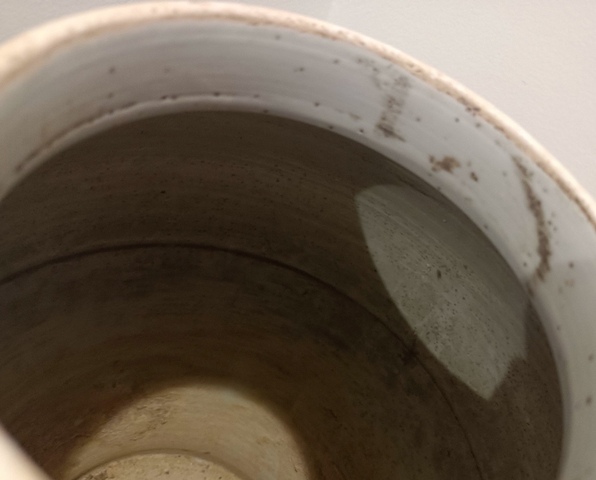 古玩陶瓷纏枝花囍字紋將軍罐真品鑒賞圖