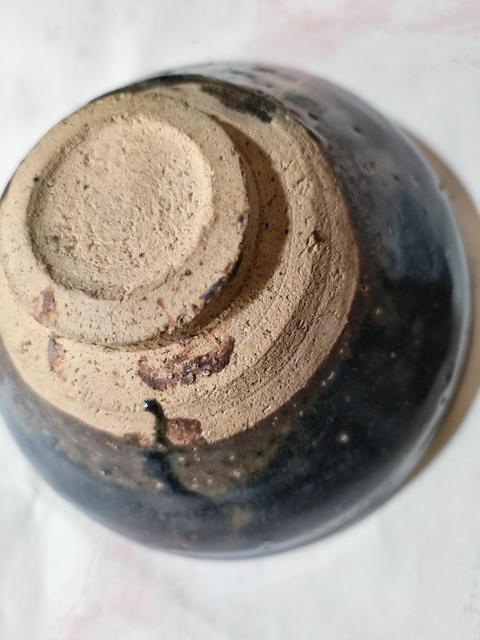 古玩陶瓷福清窯黑釉茶盞真品鑒賞圖