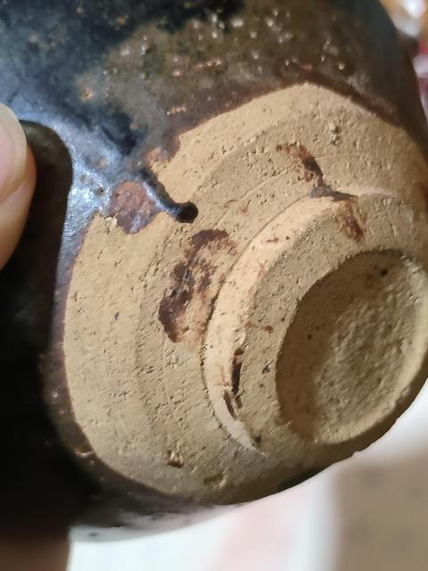 古玩陶瓷福清窯黑釉茶盞真品鑒賞圖