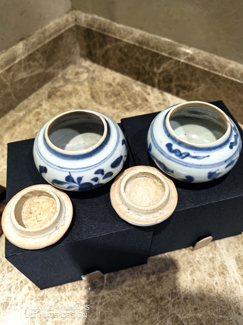 古玩陶瓷青花罐真品鑒賞圖