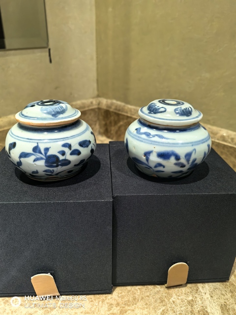 古玩陶瓷青花罐真品鑒賞圖