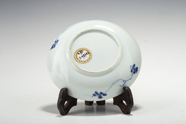 古玩陶瓷清康熙·青花花卉紋小盤拍賣,當前價格0元