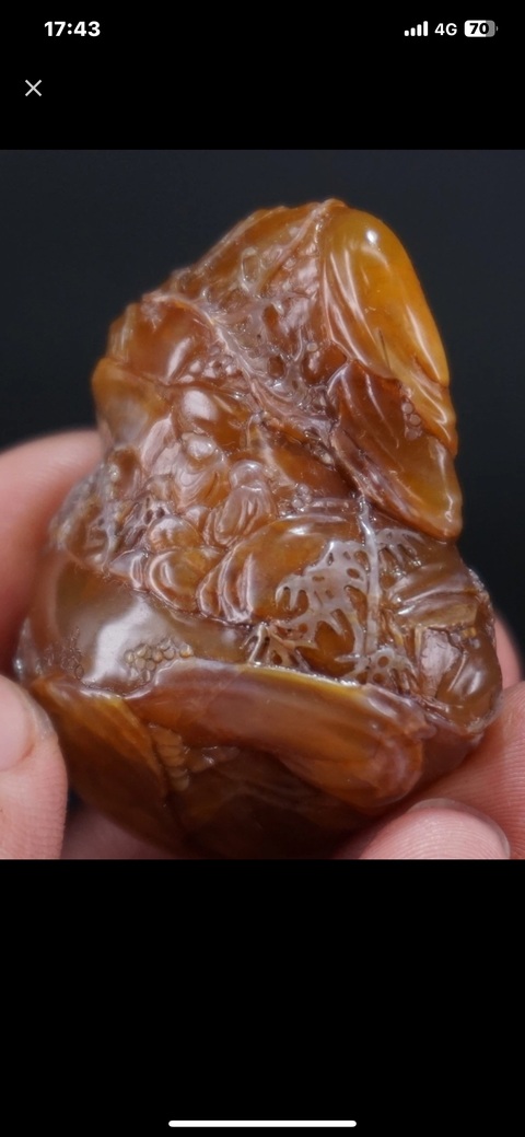 古玩雜項(xiàng)壽山田黃石擺件拍賣,當(dāng)前價格2888元