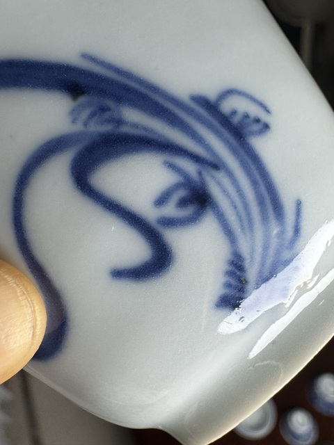 古玩陶瓷青花杯真品鑒賞圖