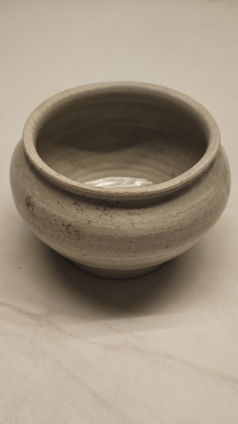 古玩陶瓷青白釉罐真品鑒賞圖