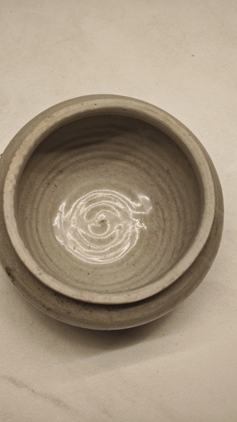古玩陶瓷青白釉罐真品鑒賞圖