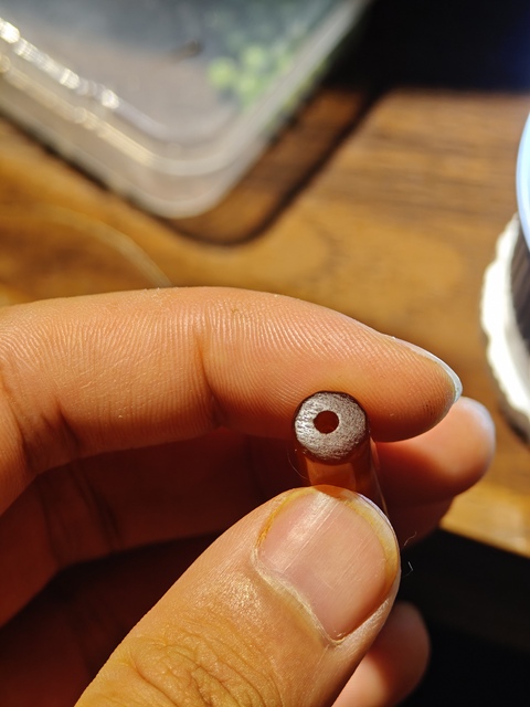 古玩玉器瑪瑙管珠真品鑒賞圖