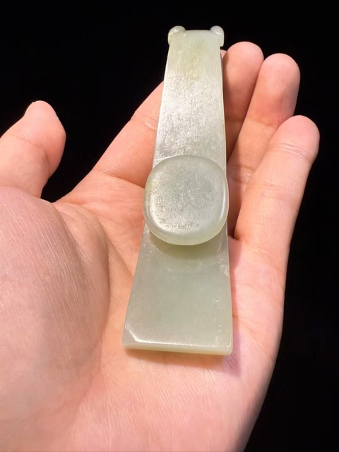 古玩玉器龍鉤真品鑒賞圖