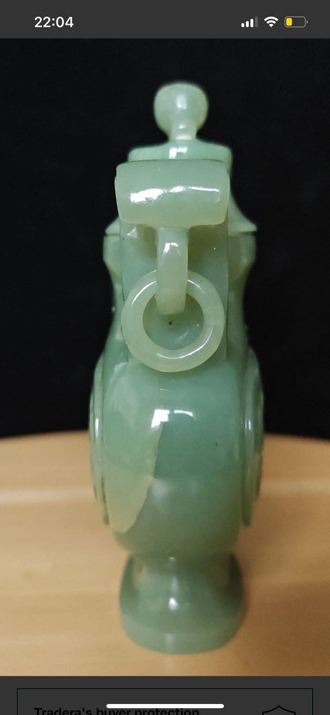 古玩玉器玉觀賞瓶真品鑒賞圖