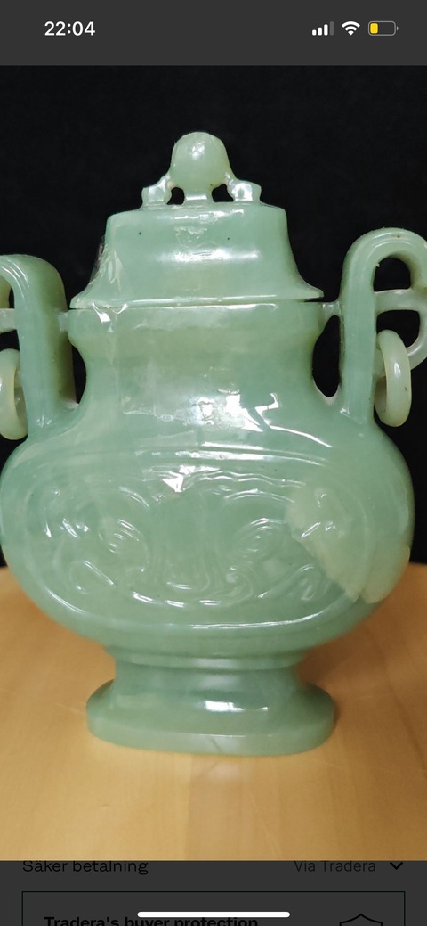 古玩玉器玉觀賞瓶真品鑒賞圖