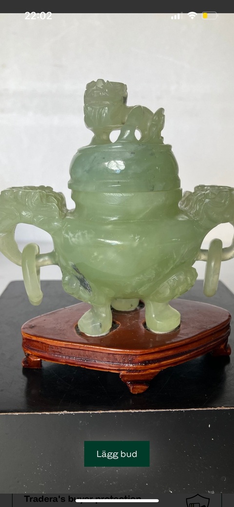 古玩玉器香爐真品鑒賞圖