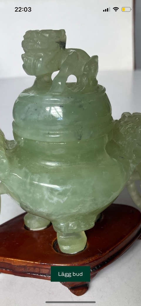 古玩玉器香爐真品鑒賞圖