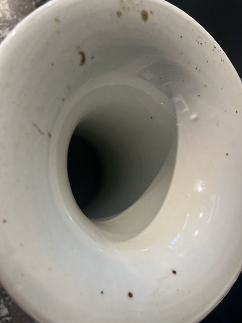 古玩陶瓷青花鳳尾尊真品鑒賞圖