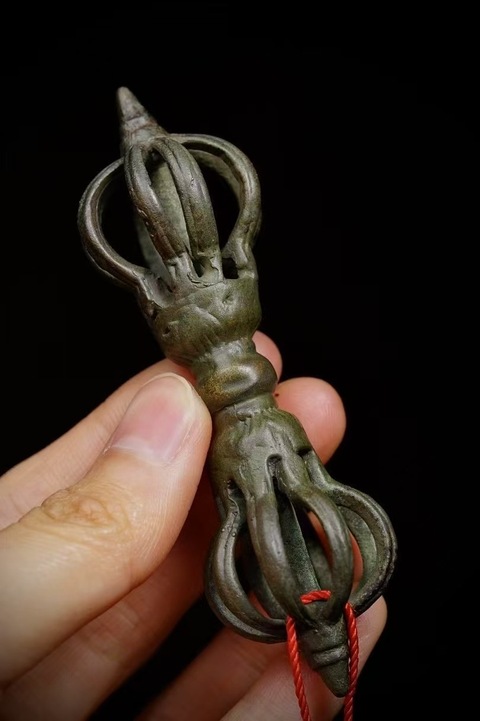 古玩雜項金剛杵真品鑒賞圖