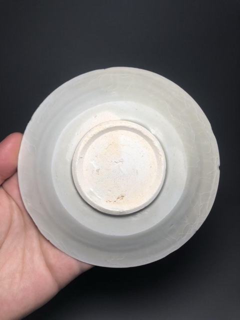 古玩陶瓷宋代影青盤真品鑒賞圖