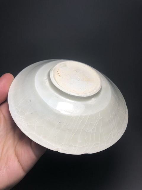 古玩陶瓷宋代影青盤真品鑒賞圖