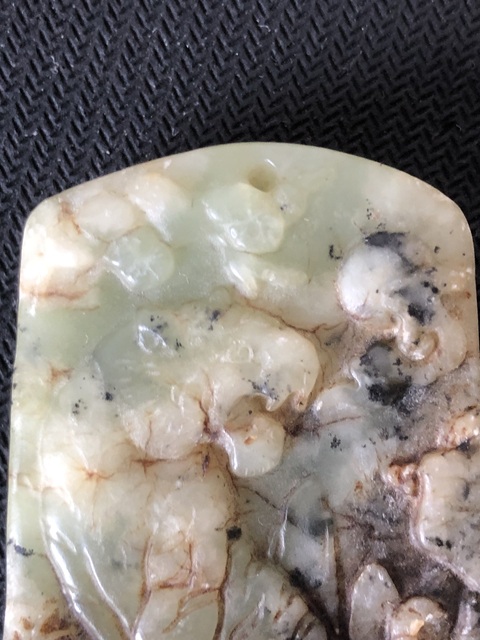 古玩玉器和田玉雕“虎虎生威”牌拍賣,當前價格200元