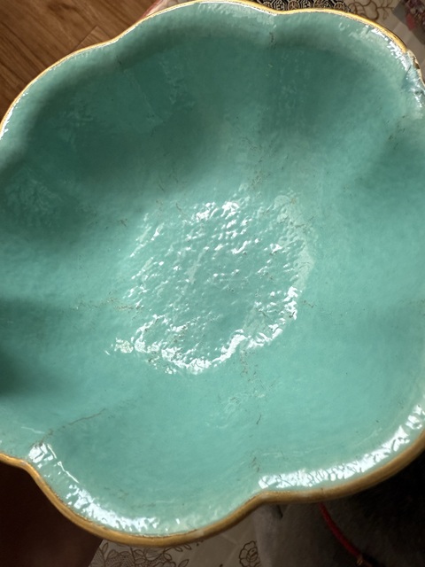 古玩陶瓷粉彩八寶紋貢碗真品鑒賞圖