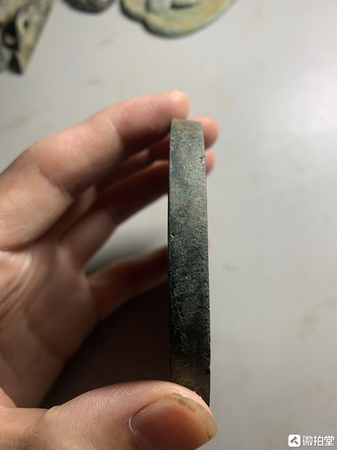 古玩銅器銅鏡真品鑒賞圖