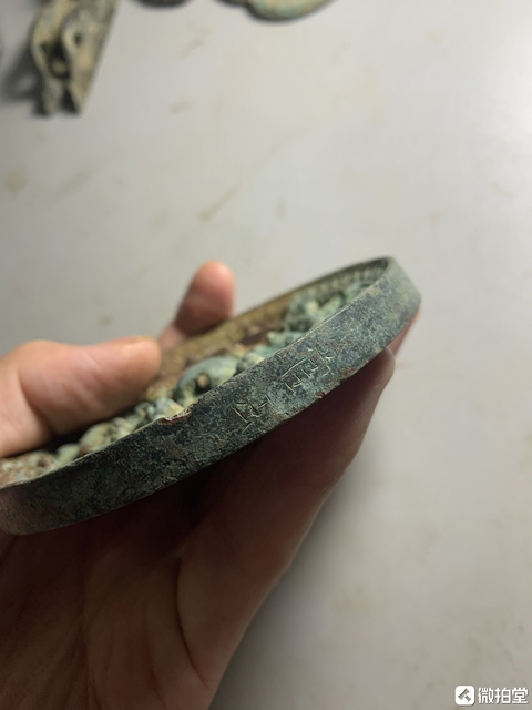 古玩銅器銅鏡真品鑒賞圖