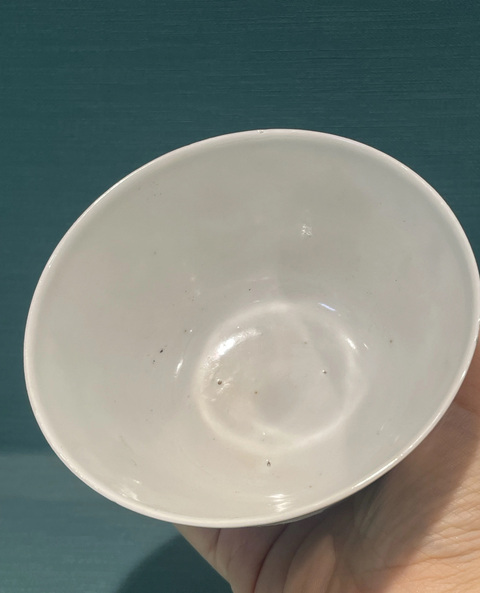 古玩陶瓷清光緒博古圖青花杯拍賣,當前價格2200元