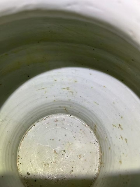 古玩陶瓷青花纏枝花卉紋罐，注意品相真品鑒賞圖