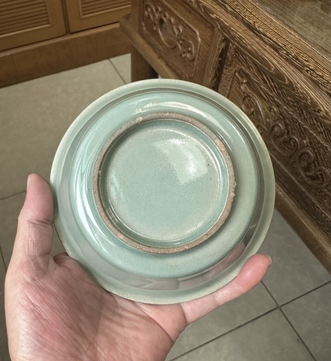 古玩陶瓷龍泉窯圓口洗拍賣,當前價格5800元