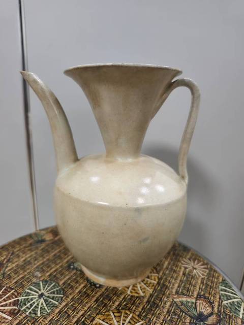 古玩陶瓷宋代青白釉執壺真品鑒賞圖