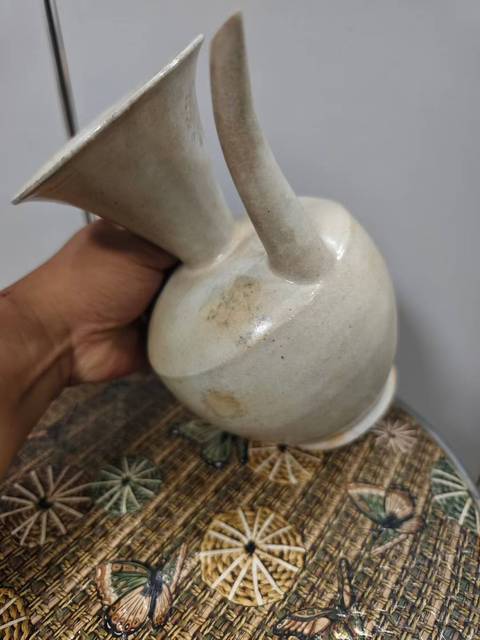 古玩陶瓷宋代青白釉執壺真品鑒賞圖