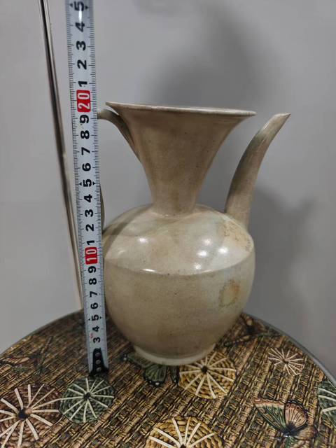 古玩陶瓷宋代青白釉執壺真品鑒賞圖