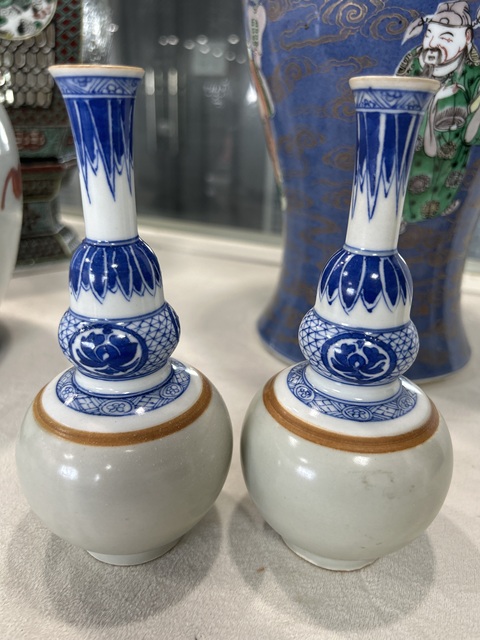 古玩陶瓷清早青花葫蘆瓶拍賣,當前價格12600元