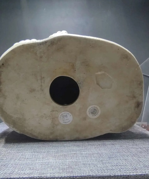 古玩陶瓷彌勒佛塑像真品鑒賞圖