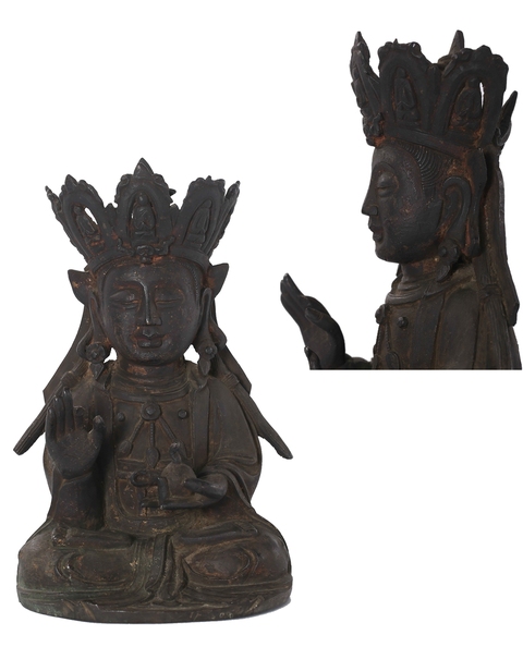 古玩銅器造像真品鑒賞圖