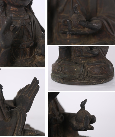 古玩銅器造像真品鑒賞圖