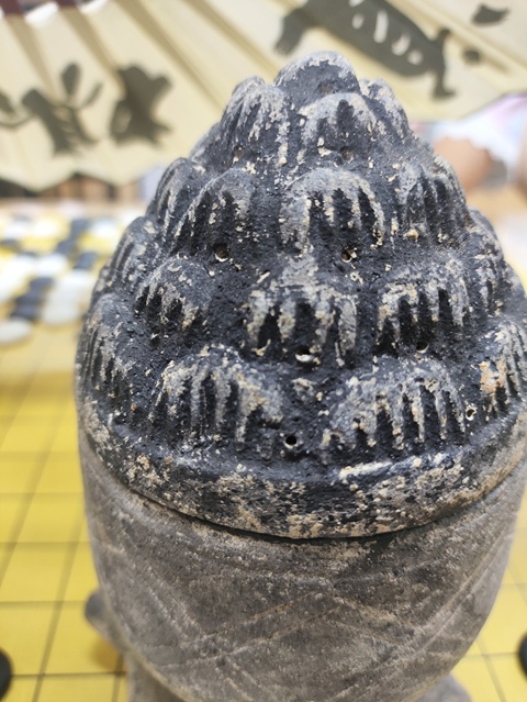 古玩陶瓷東漢陶香薰真品鑒賞圖