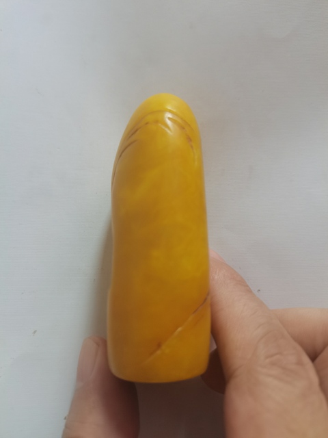 古玩玉器染色仿壽山石印章真品鑒賞圖