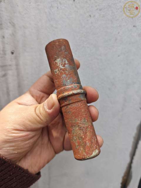 古玩銅器青銅矛樽真品鑒賞圖