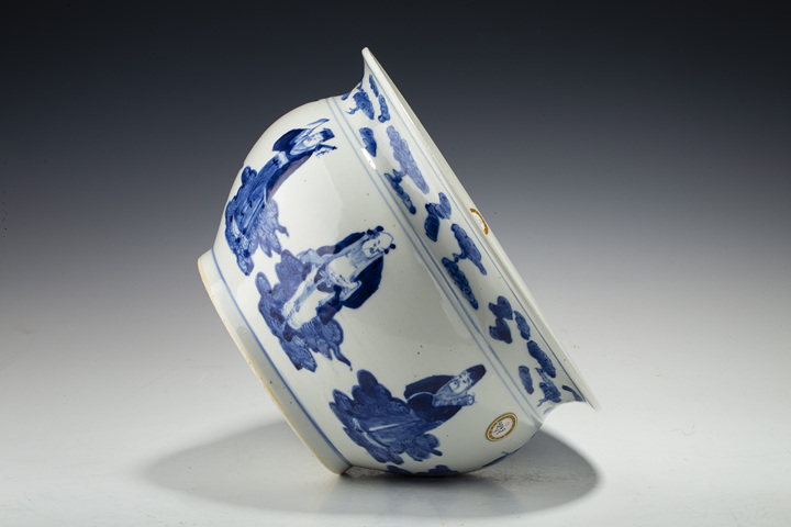 古玩陶瓷清晚·青花八仙人物紋羅漢爐
拍賣，當前價格0元