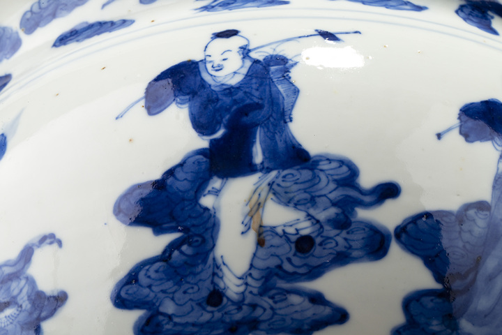 古玩陶瓷清晚·青花八仙人物紋羅漢爐
拍賣，當前價格0元