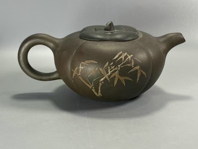 古玩雜項紫砂壺真品鑒賞圖