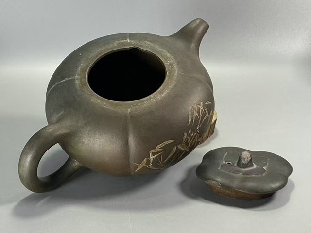 古玩雜項紫砂壺真品鑒賞圖