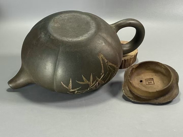 古玩雜項紫砂壺真品鑒賞圖