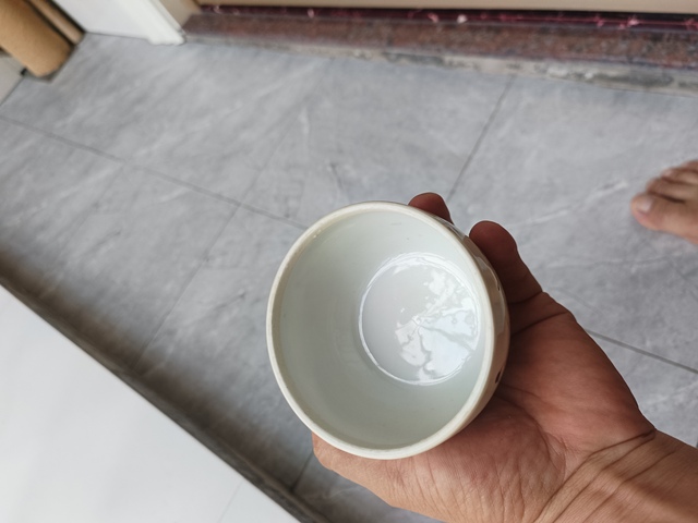 古玩陶瓷粉彩嬰戲圖蓋缸真品鑒賞圖