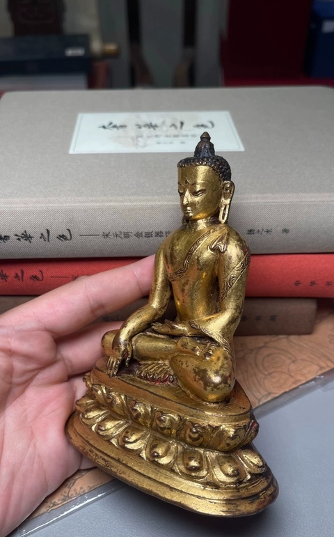 古玩銅器造像真品鑒賞圖