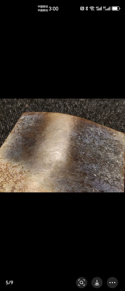 古玩玉器仿古做舊玉劍珌真品鑒賞圖