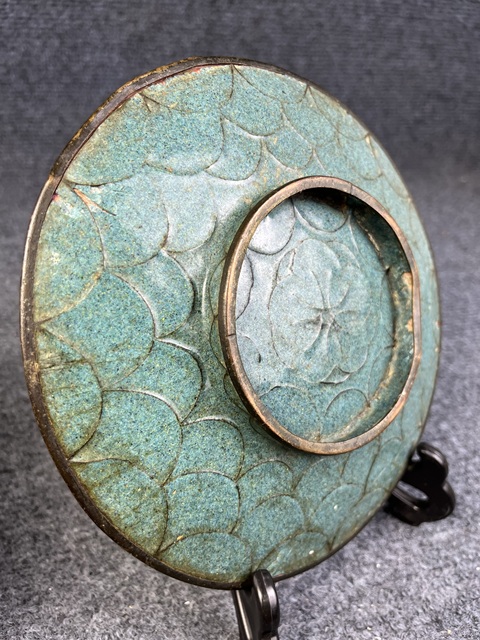 古玩雜項銅胎掐絲琺瑯賞盤真品鑒賞圖